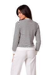 Džemperis sievietēm B251, balts cena un informācija | Sieviešu džemperi | 220.lv