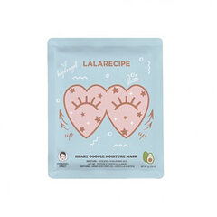 Увлажняющая маска LALARECIPE Heart Goggle Moisture Mask 10x7 г, для глаз цена и информация | Маски для лица, патчи для глаз | 220.lv