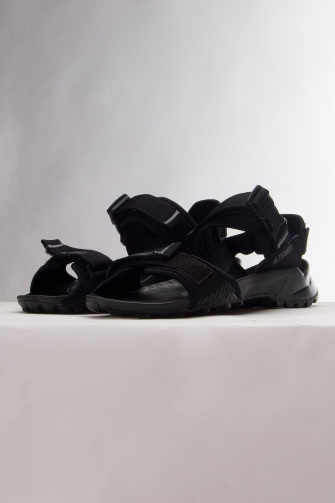 Sandales vīriešiem Adidas ID4269, melnas cena un informācija | Vīriešu iešļūcenes, čības, sandales | 220.lv