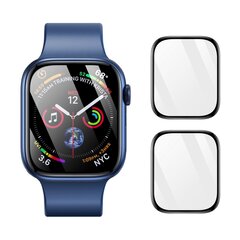 Защитное стекло дисплея Dux Ducis Pmma (2Pack) Apple Watch 44mm черное цена и информация | Аксессуары для смарт-часов и браслетов | 220.lv