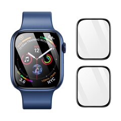 Защитное стекло дисплея Dux Ducis Pmma (2Pack) Apple Watch 45mm черное цена и информация | Аксессуары для смарт-часов и браслетов | 220.lv
