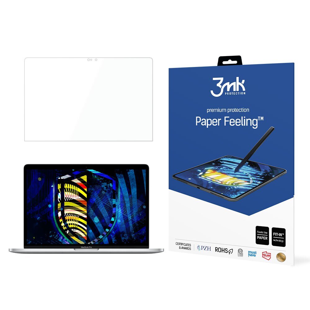 3mk Paper Feeling™ Apple Macbook Pro 13" M1|M2 cena un informācija | Ekrāna aizsargstikli | 220.lv