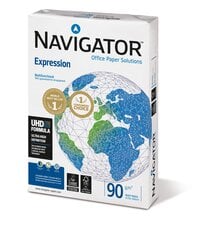 Papīrs Navigator Expression, 90 g/m2, A4, 500 lp. цена и информация | Тетради и бумажные товары | 220.lv