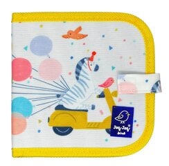 Penālis Jaq Jaq Bird mini Zebras + 4 krītiņi, 15 x 15 cm цена и информация | Пеналы | 220.lv