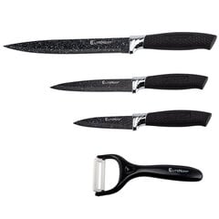 набор из 3 мраморных кухонных ножей e-6123 цена и информация | Ножи и аксессуары для них | 220.lv