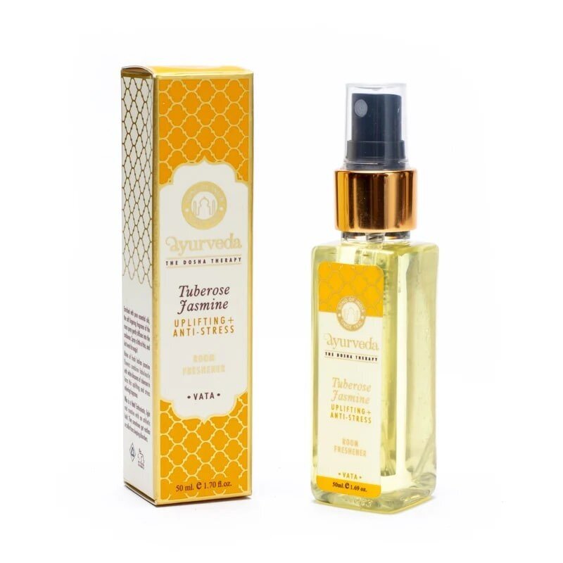 Ājurvēdas gaisa atsvaidzinātājs Vata Tuberose Jasmine, 50 ml cena un informācija | Mājas aromāti | 220.lv