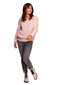 Džemperis sievietēm BK090, rozā цена и информация | Sieviešu džemperi | 220.lv