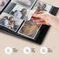 600 kabatiņu fotoalbums LIVMAN BLGE-102 fotogrāfijām ar izmēru 10x15cm cena un informācija | Foto rāmji, foto albumi | 220.lv