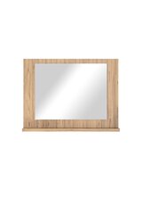 Декоративное зеркало Asir, 60х60 см, коричневый цена и информация | Зеркала | 220.lv