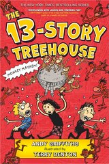 13-Story Treehouse: Monkey Mayhem! цена и информация | Книги для подростков и молодежи | 220.lv