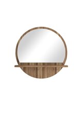 Декоративное зеркало Asir, темно-коричневый цена и информация | Зеркала | 220.lv