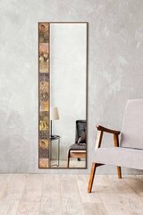 Декоративное зеркало Asir, 50х152 см, коричневый цена и информация | Зеркала | 220.lv