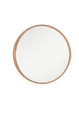 Декоративное зеркало Asir, 60х60 см, бежевый цена и информация | Зеркальца | 220.lv