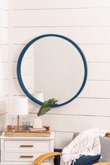 Dekoratīvs spogulis Asir, 75x55 cm, zils cena un informācija | Spoguļi | 220.lv