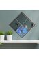 Dekoratīvs spogulis Asir, 60x45 cm, brūns/zils cena un informācija | Spoguļi | 220.lv