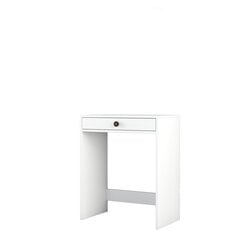 Grimma galds, Asir, 70x40x84,7 cm, balts cena un informācija | Kosmētikas galdiņi | 220.lv