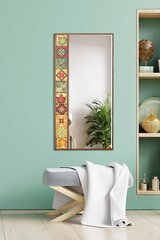Dekoratīvs spogulis Asir, 50x102 cm, brūns/oranžs cena un informācija | Spoguļi | 220.lv