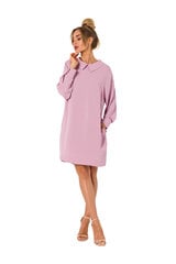 M740 Платье-рубашка с цепочкой - пыльно-розовый цена и информация | Платья | 220.lv