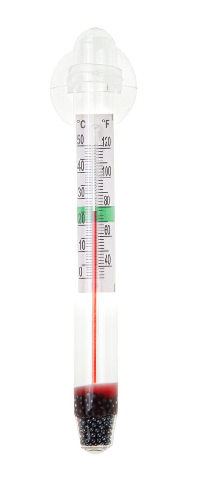 Termometrs ar sūkšanas Happet, 11 cm cena un informācija | Akvāriji un aprīkojums | 220.lv