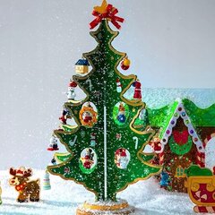 Adventes kalendārs PRIEKS cena un informācija | Ziemassvētku dekorācijas | 220.lv