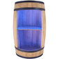 Koka mucas liķiera bārs ar plauktu un RGB LED apgaismojumu 80x50cm bāra kumode цена и информация | Virtuves piederumi | 220.lv