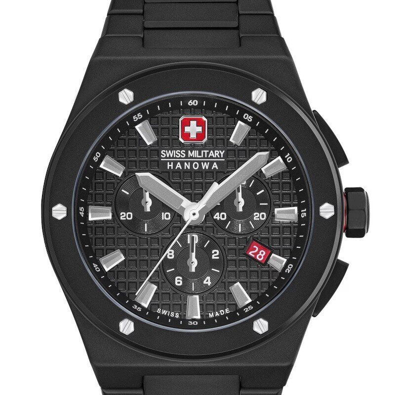 Pulkstenis vīriešiem Swiss Military Hanowa SMWGI0002280 cena un informācija | Vīriešu pulksteņi | 220.lv