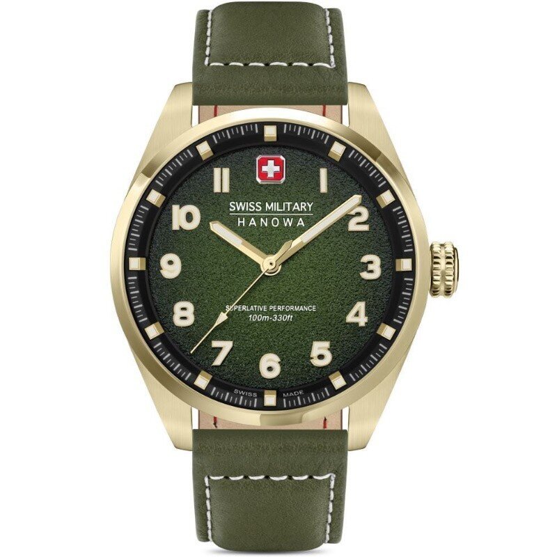Pulkstenis vīriešiem Swiss Military Hanowa SMWGA0001550 cena un informācija | Vīriešu pulksteņi | 220.lv