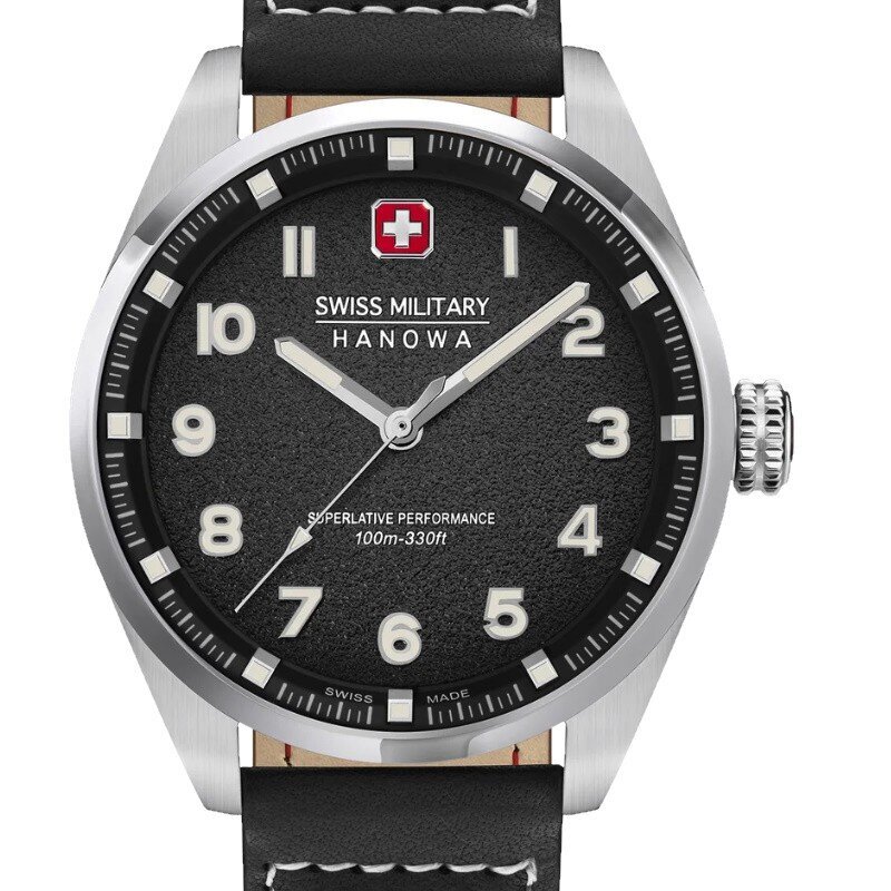 Pulkstenis vīriešiem Swiss Military Hanowa SMWGA0001501 cena un informācija | Vīriešu pulksteņi | 220.lv