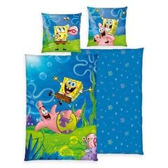 Детский комплект постельного белья Sponge Bob, 140x200 см, 2 части цена и информация | Детское постельное бельё | 220.lv