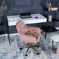 Grozāmais biroja krēsls Milan, rozā цена и информация | Biroja krēsli | 220.lv