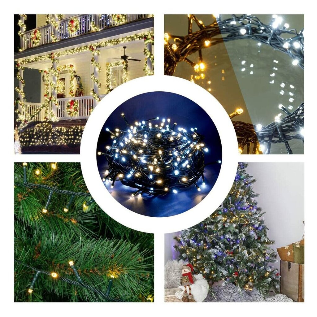 Ziemassvētku lampiņas 100Led cena un informācija | Ziemassvētku lampiņas, LED virtenes | 220.lv