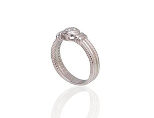 Серебряное кольцо "Токио III", DS01G356 цена и информация | Кольца | 220.lv