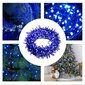 LED gaismu vītne 15 m Zils Balts 3,6 W cena un informācija | Ziemassvētku lampiņas, LED virtenes | 220.lv
