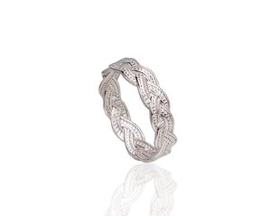 Серебряное кольцо "Namejs V", DS01G366 цена и информация | Кольца | 220.lv