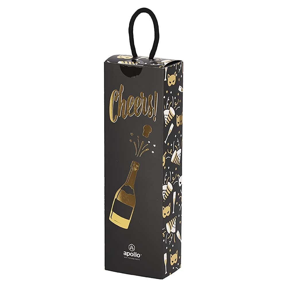 Zeķes dāvanu kastītē sievietēm Apollo Cheers šampanieša, dažādas krāsas, 3 pāri cena un informācija | Sieviešu zeķes | 220.lv