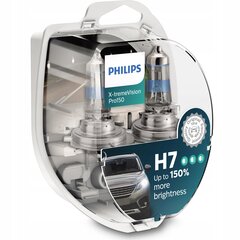 Auto spuldzes Philips H7 X-Treme Vision Pro + 150% цена и информация | Автомобильные лампочки | 220.lv