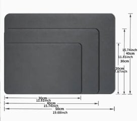 Большой впитывающий коврик для кухни, 30x40 см цена и информация | Кухонные принадлежности | 220.lv