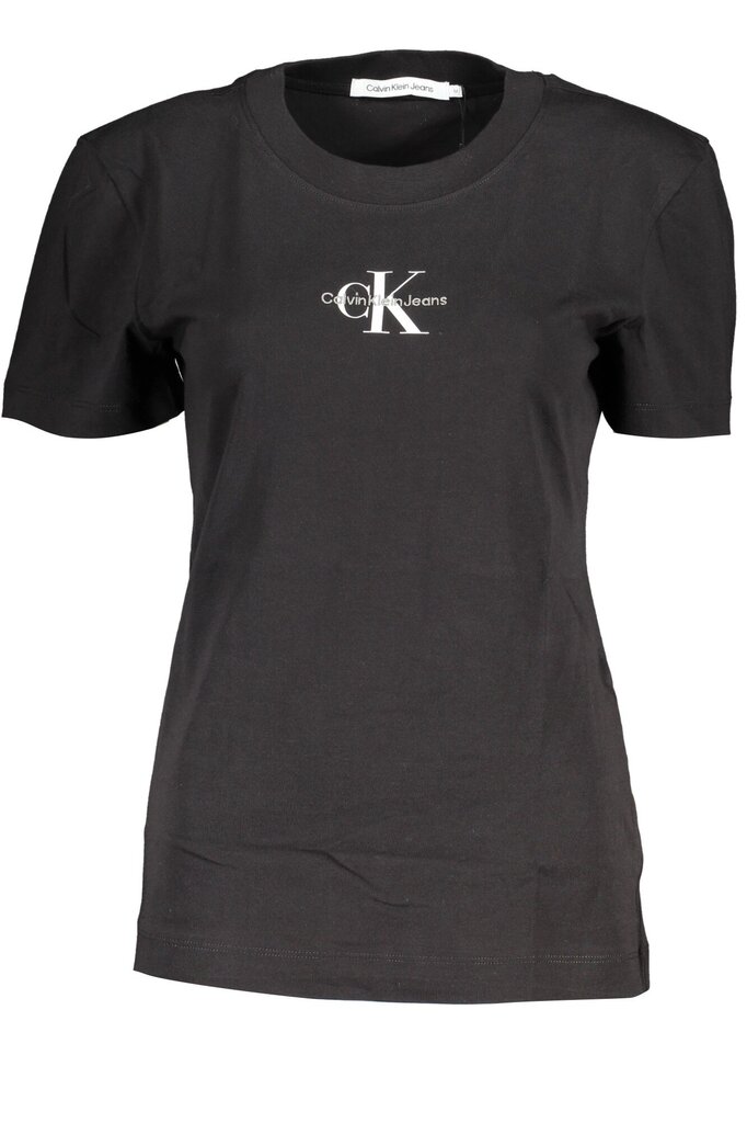 Calvin Klein T-krekls sievietēm Nebex, melns cena un informācija | T-krekli sievietēm | 220.lv