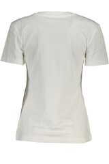 Calvin Klein T-krekls sievietēm Biyaf, balts cena un informācija | T-krekli sievietēm | 220.lv