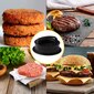 Burgeru gaļas prese, melna цена и информация | Virtuves piederumi | 220.lv