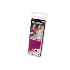 Cobra WallBiter White Medium, 4 шт., прочный и надежный крючок цена и информация | Крепежные изделия | 220.lv