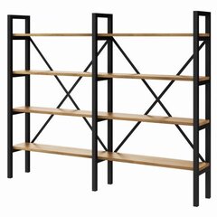 Industriālais stila plaukts no Double sērijas, Decorates 130x160 cm цена и информация | Полки | 220.lv