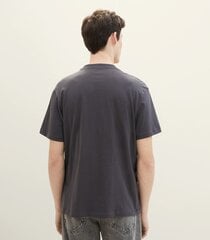 Tom Tailor vīriešu T-krekls, tumši pelēks cena un informācija | Vīriešu T-krekli | 220.lv