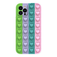 Heart Pop It - Iphone 7/8/SE 2020/SE 2022, D5 цена и информация | Чехлы для телефонов | 220.lv