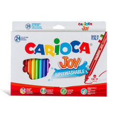 Flomāsteri Joy Carioca, 24 krāsas cena un informācija | Modelēšanas un zīmēšanas piederumi | 220.lv