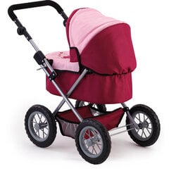 Bērnu leļļu rati Bayer Trendy, rozā/sarkanas cena un informācija | Rotaļlietas meitenēm | 220.lv