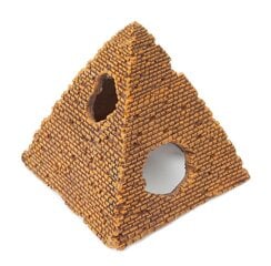 Akvārija rotājums R070 piramīda 10,5 cm Happet cena un informācija | Akvārija augi, dekori | 220.lv