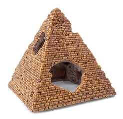 Akvārija rotājums R071 piramīda 8,5 cm Happet cena un informācija | Akvārija augi, dekori | 220.lv