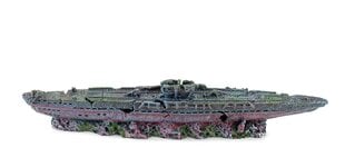 Happet akvārija rotājums R095 kuģa vraks 51,5 cm cena un informācija | Akvārija augi, dekori | 220.lv