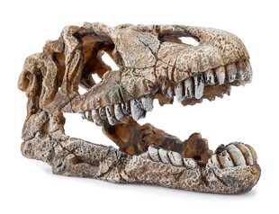 Happet украшение для аквариума U714 череп динозавра 17 см цена и информация | Аквариумные растения и декорации | 220.lv